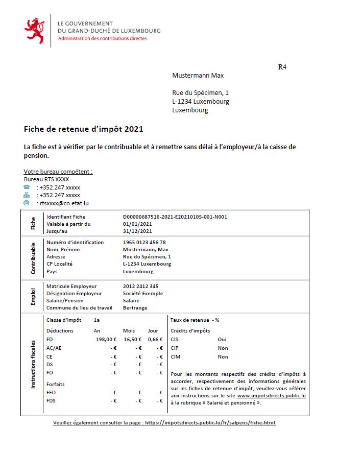 FAQ et Spécimen d